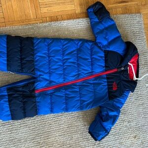 Northface down baby snowsuit size 3-6 months